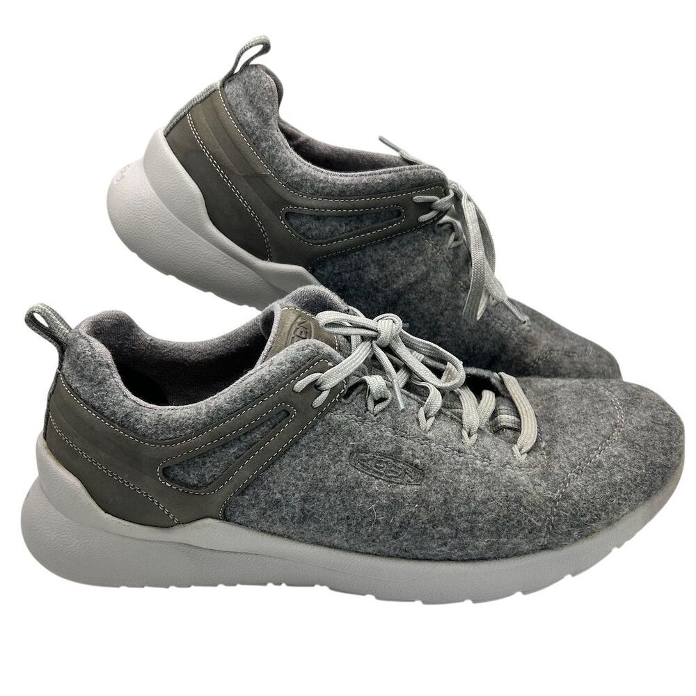 KEEN Men's Highland Arway Sneakers Gray Size 10.5 Arch Support Eco-Friendly